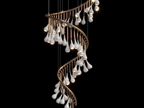  Vargov®Design 照明组合 - LC04653d模型 