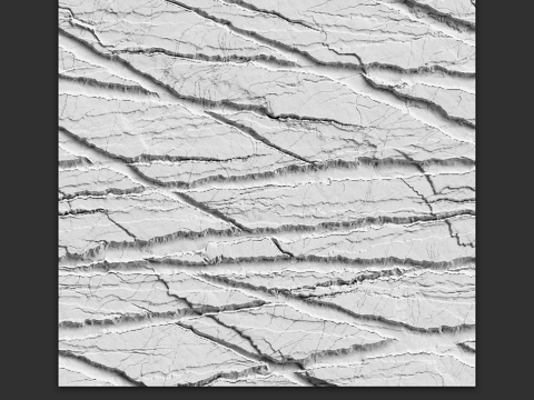  框架面板3d模型 