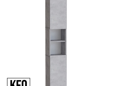  OM落地式层架3d模型 