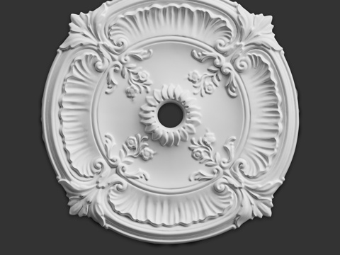  装饰花饰 SR1123d模型 