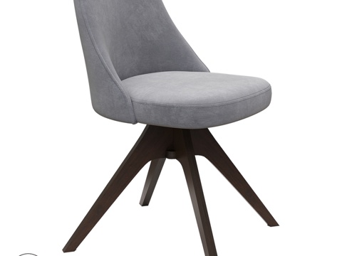  OM椅子蒙特利尔紧凑型360°3d模型 