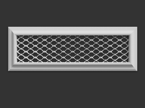  通风栅格 SVR183d模型 