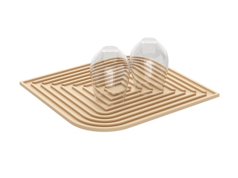  OM_Dry Flex 餐具晾干垫，34.5x31.5 cm3d模型 