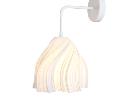  40075 1壁灯白色3d模型 