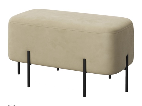  OM Molly 80长凳3d模型 