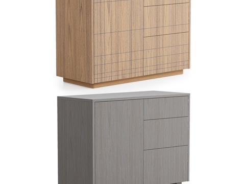  OM tioTeo 抽屉柜 Batten 13d模型 