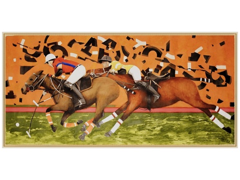  SMART GALLERY出品《OM绘画：马球》3d模型 