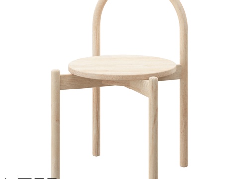  LoftDesigne 36370型号椅子3d模型 