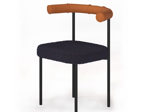  DESONDO OM 犄角餐椅3d模型 