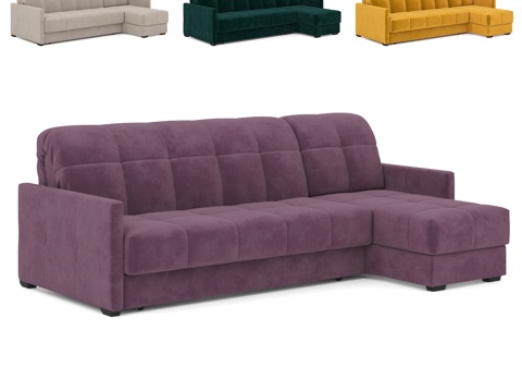  卡琳娜诺瓦转角沙发3d模型 