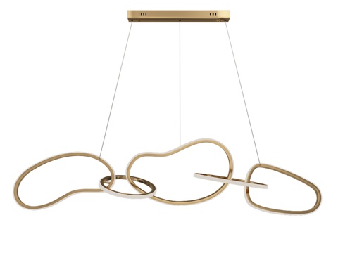  吊灯 Sena 黄铜 07609-5AL,36 OM3d模型 