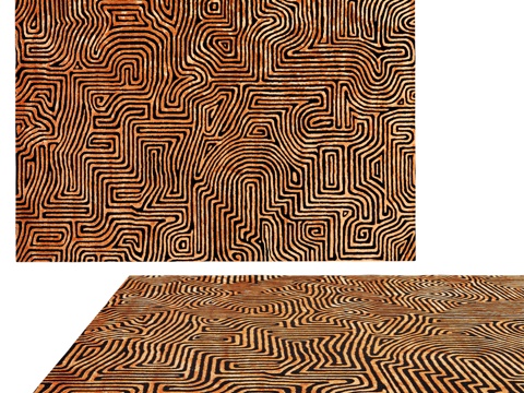  OM地毯 DOVLET HOUSE (art. 20813)3d模型3d模型 