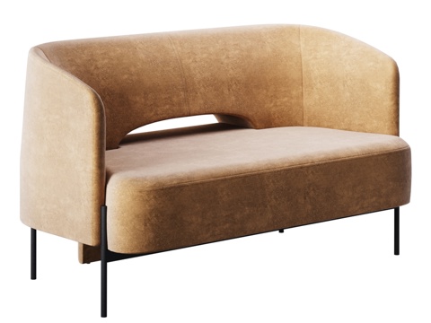  OM 沙发 2人座 MAURO3d模型 