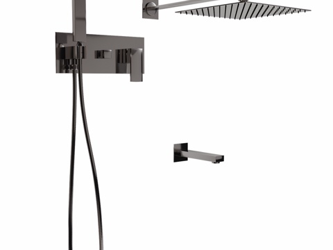  淋浴系统 ABBER Daheim AF82173d模型 