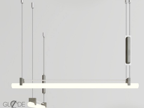  GLODE星云四灯3d模型 