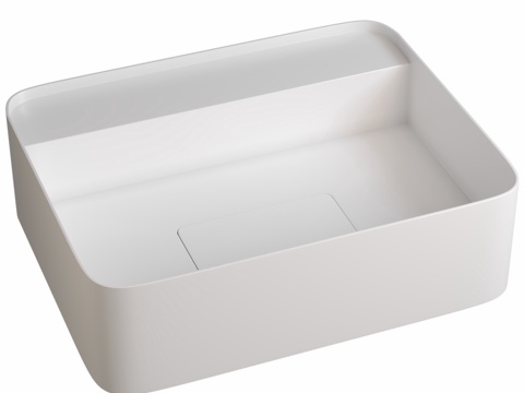  ABBER Stein AS2626悬挂式洗脸盆3d模型 