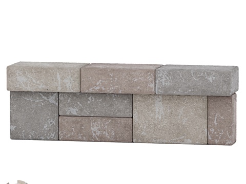  OM RocArt 预制庭院组件3d模型 