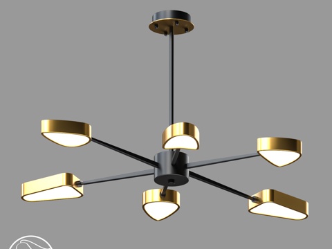  LampsShop.ru L1391 吊灯 Manifoll3d模型 