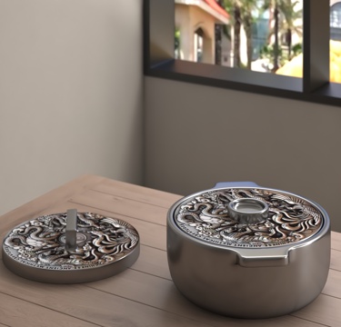  现代装饰摆件3d模型 