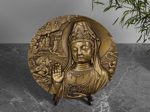 现代装饰摆件3d模型