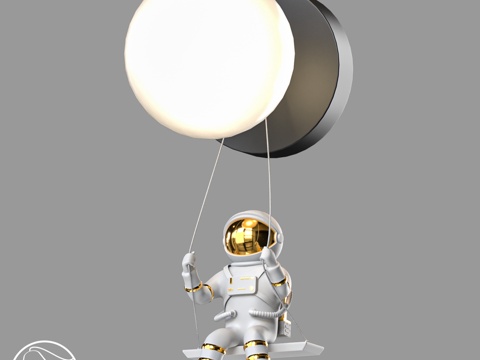  LampsShop.ru B4432 壁灯 Astronee3d模型 