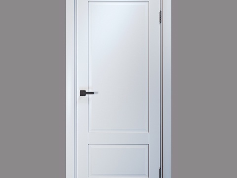  室内门 CARDA 型号 K-70 白色柔软3d模型 