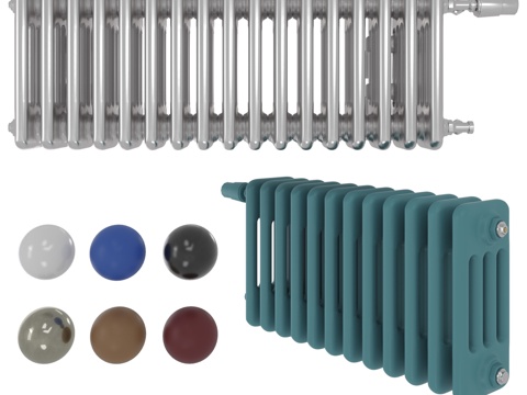 WABEH ST 4030 钢管散热器3d模型