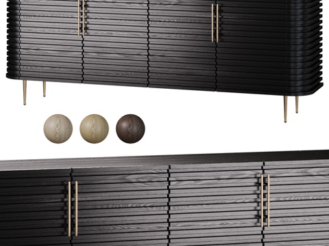  GARNETHOME OM系列JADE柜3d模型 