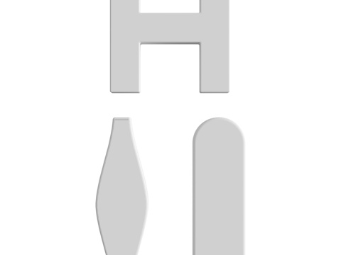  3D装饰板328号、329号及330号3d模型 