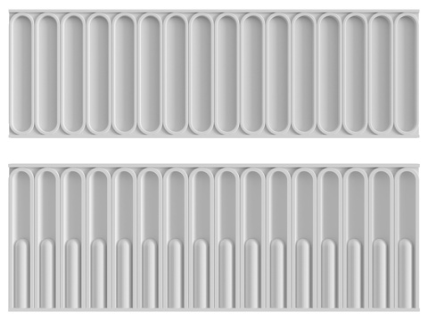  檐壁饰第42号与第43号3d模型3d模型 
