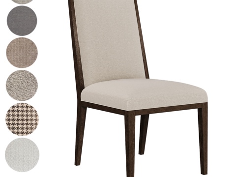  OM极简主义椅子3d模型 