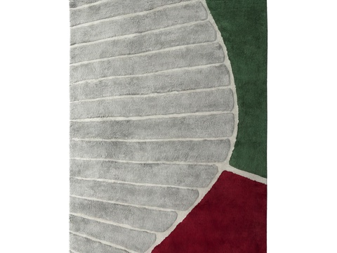  OM棉质地毯（Ter茶园纹样）3d模型 