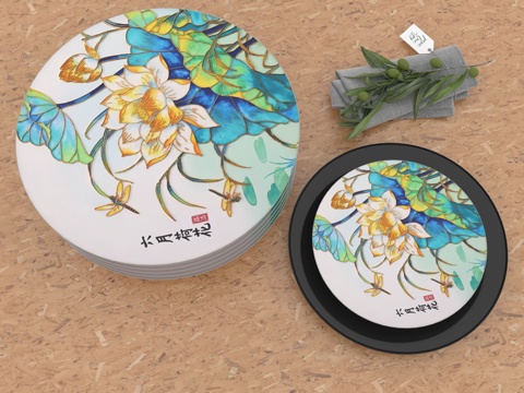 现代装饰摆件3d模型