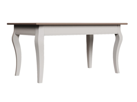  OM曲腿餐桌180X90经典款3d模型 