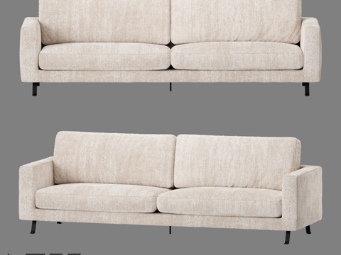  沙发 LoftDesigne 38004 型号3d模型 