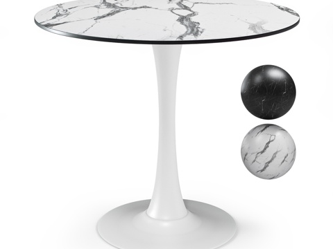  维加德OM厨房餐桌3d模型 