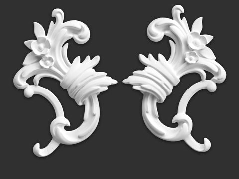  SDT100 中间（成对）3d模型 