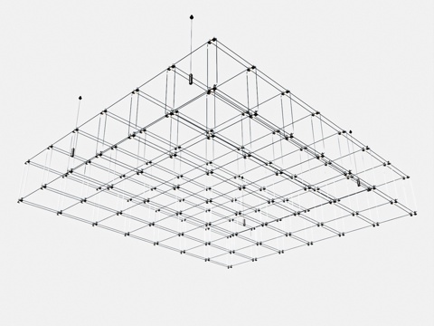  OM Spatial Crystalline3d模型 