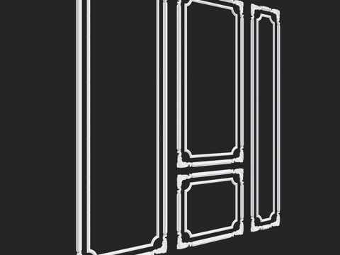  RosLepnina出品 ELIS系列7-8-9号框架3d模型 