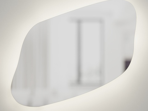  背光镜 Stone-243d模型 