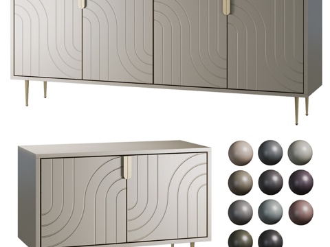  OM 餐边柜 DIASPORAS from GARNETHO3d模型 