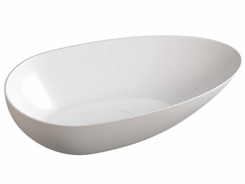  台面式洗脸盆 ABBER Stein AS26153d模型 