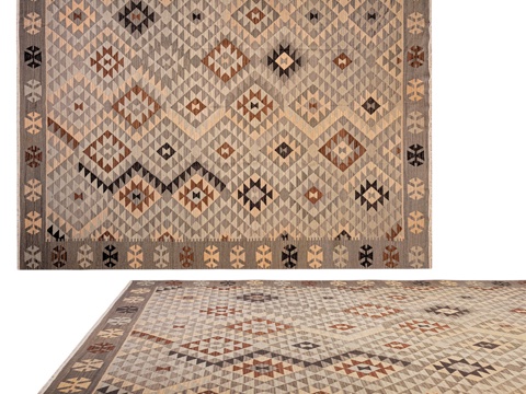  OM地毯DOVLETHOUSE(art.21171)3d模型 