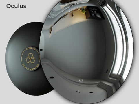  OM艺术镜面装饰板 Oculus 型号 0413d模型 