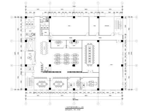 2000平 独栋 办公室 办公空间 经理室  最新全套施工图cad施工图