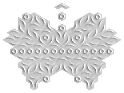  3D面板376,377.LepGrand3d模型 