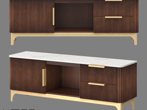  Console LoftDesigne 82366 型号3d模型 