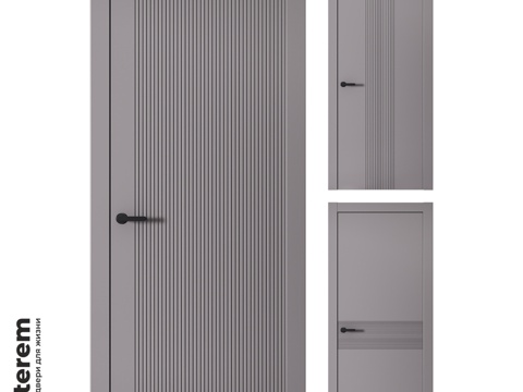  Terem室内门厂 M款室内门3d模型 