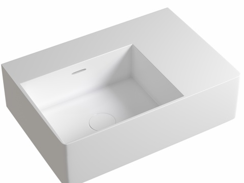  ABBER Stein AS2644悬挂式洗手盆3d模型 