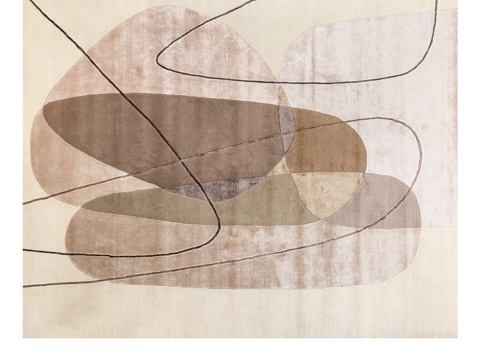  地毯“交汇点” Kover.ru 生活艺术3d模型3d模型 